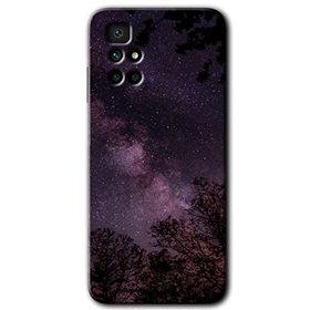 Xiaomi Redmi 10 Gece Galaksi Baskılı Uyumlu Silikon Kılıf