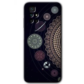 Xiaomi Redmi 10 Gezegen Döngüsü Baskılı Uyumlu Silikon Kılıf