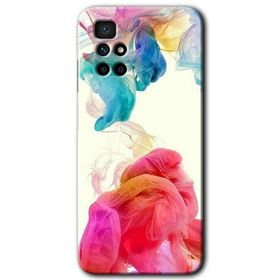Xiaomi Redmi 10 Gökkuşağı Color Baskılı Uyumlu Silikon Kılıf