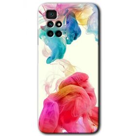 Xiaomi Redmi 10 Gökkuşağı Color Baskılı Uyumlu Silikon Kılıf