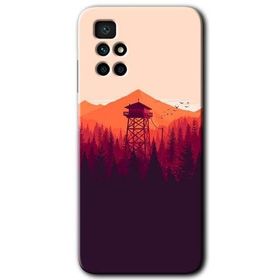 Xiaomi Redmi 10 Gözlem Kulesi Baskılı Uyumlu Silikon Kılıf
