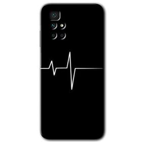 Xiaomi Redmi 10 Heart Rytm Baskılı Uyumlu Silikon Kılıf