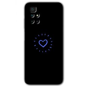 Xiaomi Redmi 10 Heart Strokes Baskılı Uyumlu Silikon Kılıf
