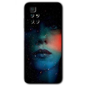 Xiaomi Redmi 10 Karanlık Kadın Baskılı Uyumlu Silikon Kılıf