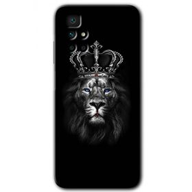 Xiaomi Redmi 10 King Lion Baskılı Uyumlu Silikon Kılıf