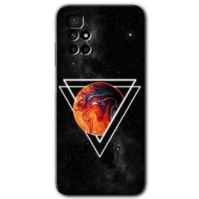 Xiaomi Redmi 10 Kızıl Gezegen Baskılı Uyumlu Silikon Kılıf