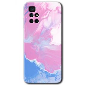 Xiaomi Redmi 10 Liquid Lekeler Art Baskılı Uyumlu Silikon Kılıf
