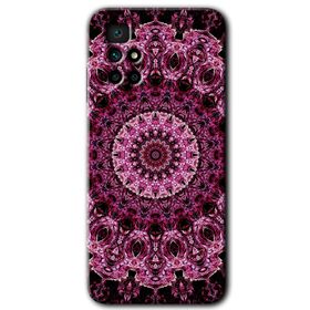 Xiaomi Redmi 10 Mandala Patterns Kaleidoscope Baskılı Uyumlu Silikon Kılıf