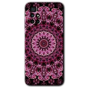 Xiaomi Redmi 10 Mandala Patterns Kaleidoscope Baskılı Uyumlu Silikon Kılıf