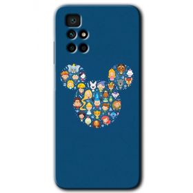 Xiaomi Redmi 10 Mickey Baskılı Uyumlu Silikon Kılıf
