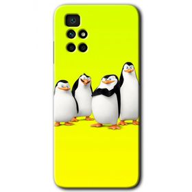Xiaomi Redmi 10 Penguenler Baskılı Uyumlu Silikon Kılıf