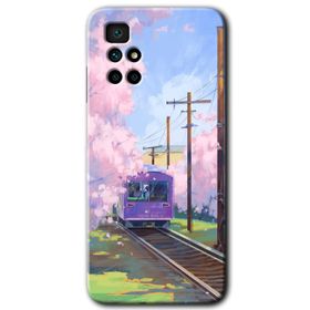 Xiaomi Redmi 10 Rails Paint Baskılı Uyumlu Silikon Kılıf