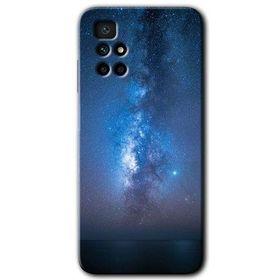 Xiaomi Redmi 10 Samanyolu Baskılı Uyumlu Silikon Kılıf