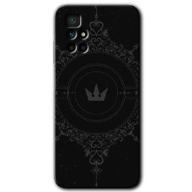 Xiaomi Redmi 10 Siyah Mandala 1 Baskılı Uyumlu Silikon Kılıf