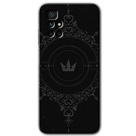 Xiaomi Redmi 10 Siyah Mandala 1 Baskılı Uyumlu Silikon Kılıf