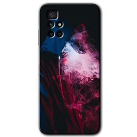 Xiaomi Redmi 10 Smoke Man Baskılı Uyumlu Silikon Kılıf