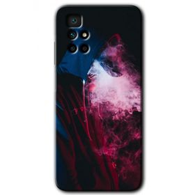 Xiaomi Redmi 10 Smoke Man Baskılı Uyumlu Silikon Kılıf