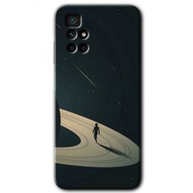 Xiaomi Redmi 10 Space Planet Baskılı Uyumlu Silikon Kılıf
