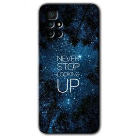 Xiaomi Redmi 10 Stars Wallpaper Baskılı Uyumlu Silikon Kılıf