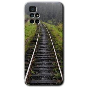 Xiaomi Redmi 10 Tren Yolu Baskılı Uyumlu Silikon Kılıf