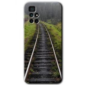 Xiaomi Redmi 10 Tren Yolu Baskılı Uyumlu Silikon Kılıf