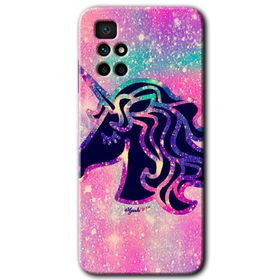 Xiaomi Redmi 10 Unicorn Kristal Baskılı Uyumlu Silikon Kılıf