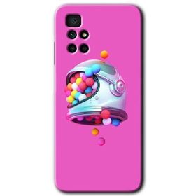 Xiaomi Redmi 10 Uzay Başlığı Baskılı Uyumlu Silikon Kılıf