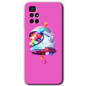 Xiaomi Redmi 10 Uzay Başlığı Baskılı Uyumlu Silikon Kılıf