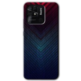 Xiaomi Redmi 10C Abstract 4 Baskılı Uyumlu Silikon Kılıf