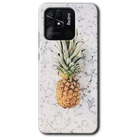 Xiaomi Redmi 10C Ananas Baskılı Uyumlu Silikon Kılıf