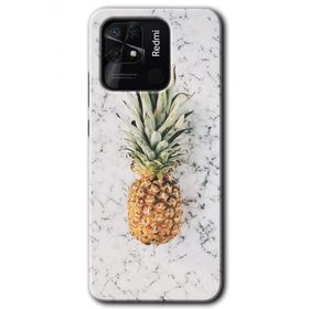 Xiaomi Redmi 10C Ananas Baskılı Uyumlu Silikon Kılıf