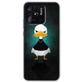 Xiaomi Redmi 10C Angry Duck Baskılı Uyumlu Silikon Kılıf