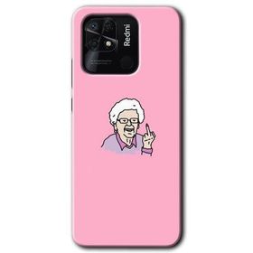 Xiaomi Redmi 10C Bad Grandmother Baskılı Uyumlu Silikon Kılıf