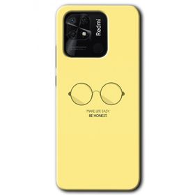 Xiaomi Redmi 10C Be Honest Baskılı Uyumlu Silikon Kılıf