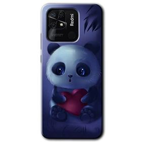 Xiaomi Redmi 10C Bebek Panda Baskılı Uyumlu Silikon Kılıf