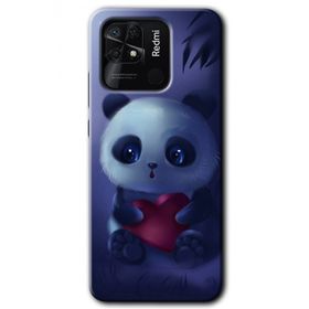 Xiaomi Redmi 10C Bebek Panda Baskılı Uyumlu Silikon Kılıf