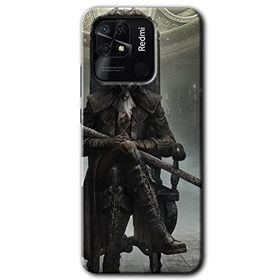Xiaomi Redmi 10C Bloodborne Hunters Baskılı Uyumlu Silikon Kılıf