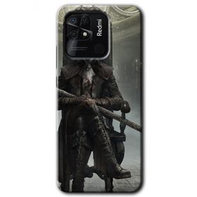 Xiaomi Redmi 10C Bloodborne Hunters Baskılı Uyumlu Silikon Kılıf