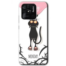 Xiaomi Redmi 10C Dark Sunday Baskılı Uyumlu Silikon Kılıf
