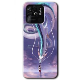 Xiaomi Redmi 10C Dragon Snake Baskılı Uyumlu Silikon Kılıf