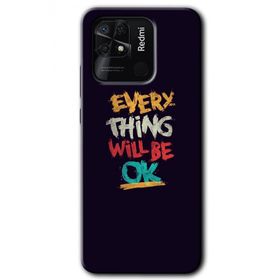 Xiaomi Redmi 10C Everything Baskılı Uyumlu Silikon Kılıf