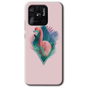 Xiaomi Redmi 10C Flamingo Baskılı Uyumlu Silikon Kılıf