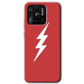 Xiaomi Redmi 10C Flash Logo Baskılı Uyumlu Silikon Kılıf