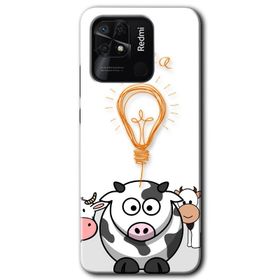 Xiaomi Redmi 10C Flash Logo Baskılı Uyumlu Silikon Kılıf