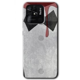 Xiaomi Redmi 10C Gentleman Blood Baskılı Uyumlu Silikon Kılıf