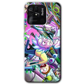 Xiaomi Redmi 10C Graffiti Çizgi Film Baskılı Uyumlu Silikon Kılıf