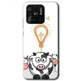 Xiaomi Redmi 10C İdea Lamp Baskılı Uyumlu Silikon Kılıf