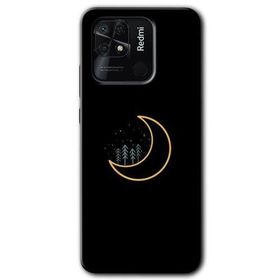 Xiaomi Redmi 10C İyi Geceler Baskılı Uyumlu Silikon Kılıf