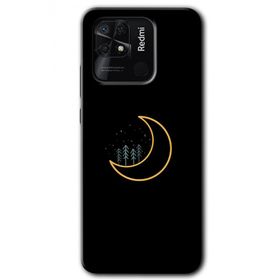 Xiaomi Redmi 10C İyi Geceler Baskılı Uyumlu Silikon Kılıf