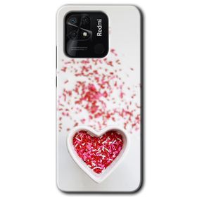 Xiaomi Redmi 10C Kalpli Şekerleme Baskılı Uyumlu Silikon Kılıf